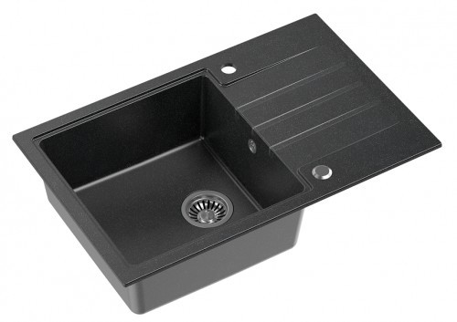 STEINER PETER 111 czarny ze stalowym odpływem HCQP7850CZK