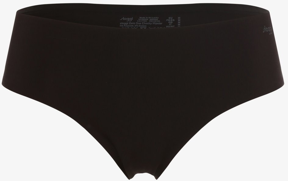 Sloggi Damskie majtki typu cheeky hipster ZERO One, czarny