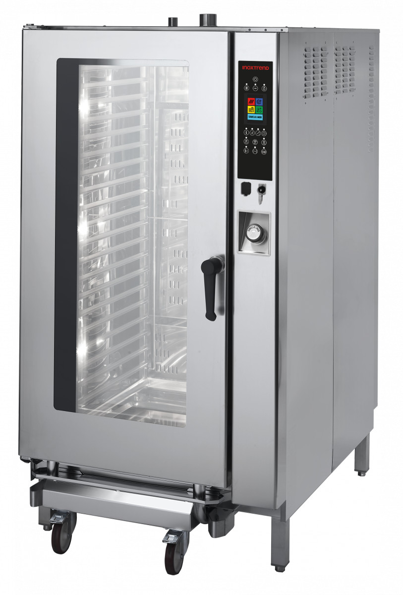 Resto Quality Piec konwekcyjno-parowy elektryczny | elektroniczny panel sterowania | 20xGN2/1 | Inoxtrend CDT-220E