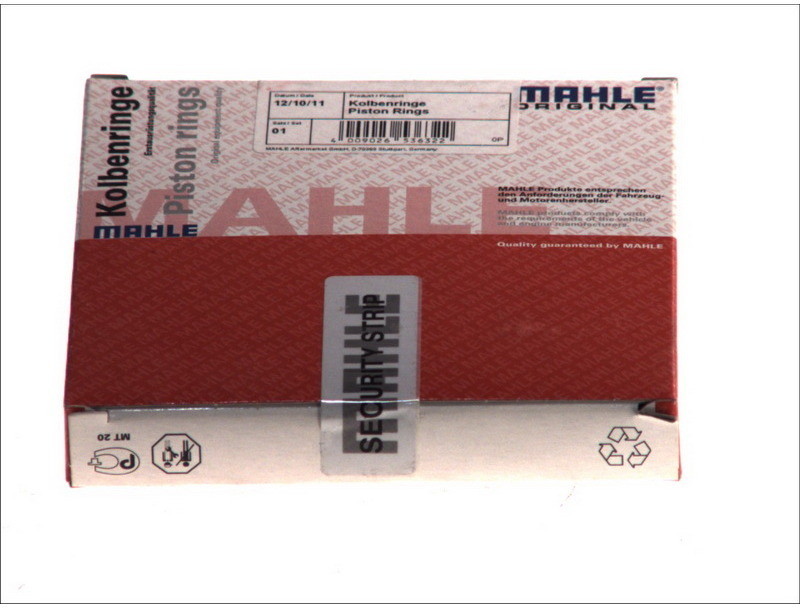 MAHLE PIERŚCIENIE TŁOKA 01154N0 MAHLE 80/2-2-3 STD CITROEN OPEL MAHLE 01154N0