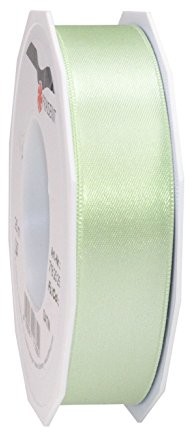 Unbekannt Present taśma do pakowania prezentów, poliester, miętowa zieleń, 25 m x 25 mm 7182525-034