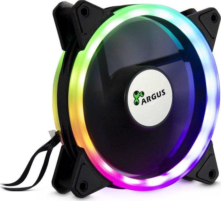 Inter-Tech Argus RS-041 RGB 120x120x25 case fan black