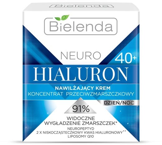 Bielenda Neuro Hialuron krem nawilżający 40+ 50ml