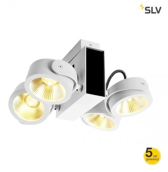 Spotline TEC KALU 1001426 Reflektor halogenowy 4x60W/LED 3800lm Ciepła biała 3000K