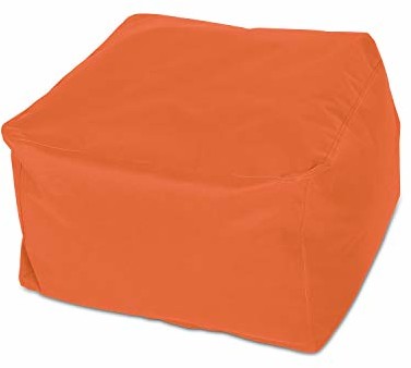 knorr-baby knorr-baby 440303 taboret kwadratowy L, kolor pomarańczowy