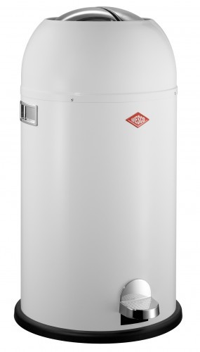 Wesco Kickmaster kosz na śmieci, biały 33 18463101
