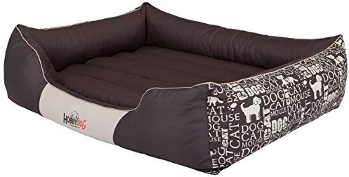 Hobbydog prenap11 koszyk na łóżko dla psa psy sofa dla psa łóżko dla zwierząt Prestige podtytuł, rozmiar XL, 85 x 65 cm 5902052040858