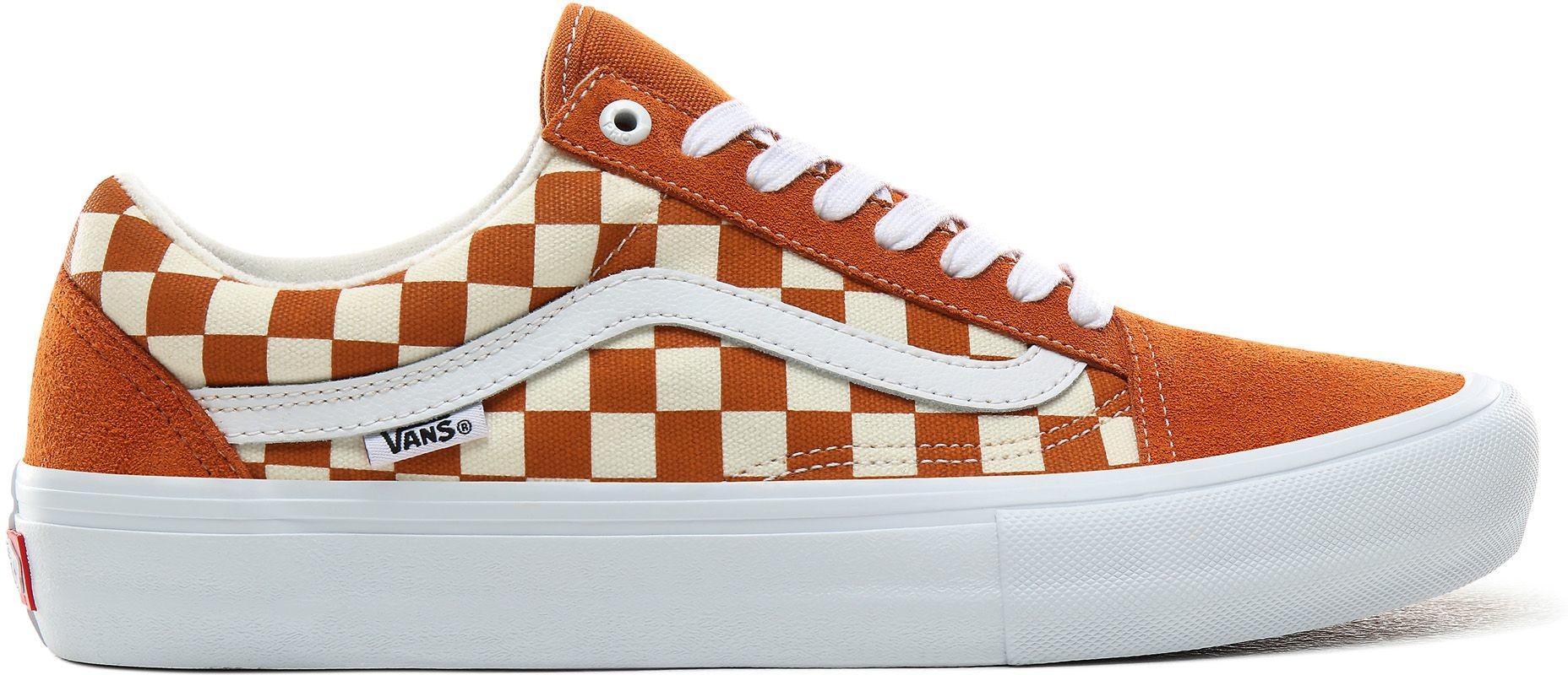 Vans obuwie OLD SKOOL PRO CHECKERBOARD) Golden Oak