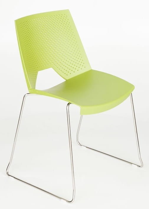 Intarseating Krzesło STRIKE na płozie KB-STRIKE-PL-140