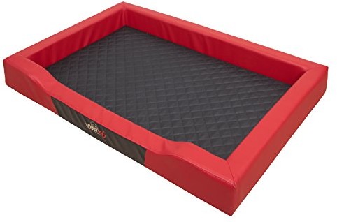 Hobbydog xldel cze5 kosz na łóżko dla psa psy sofa dla psa łóżko dla zwierząt Deluxe, XL, 93 x 62 cm, czerwony 5902052046034
