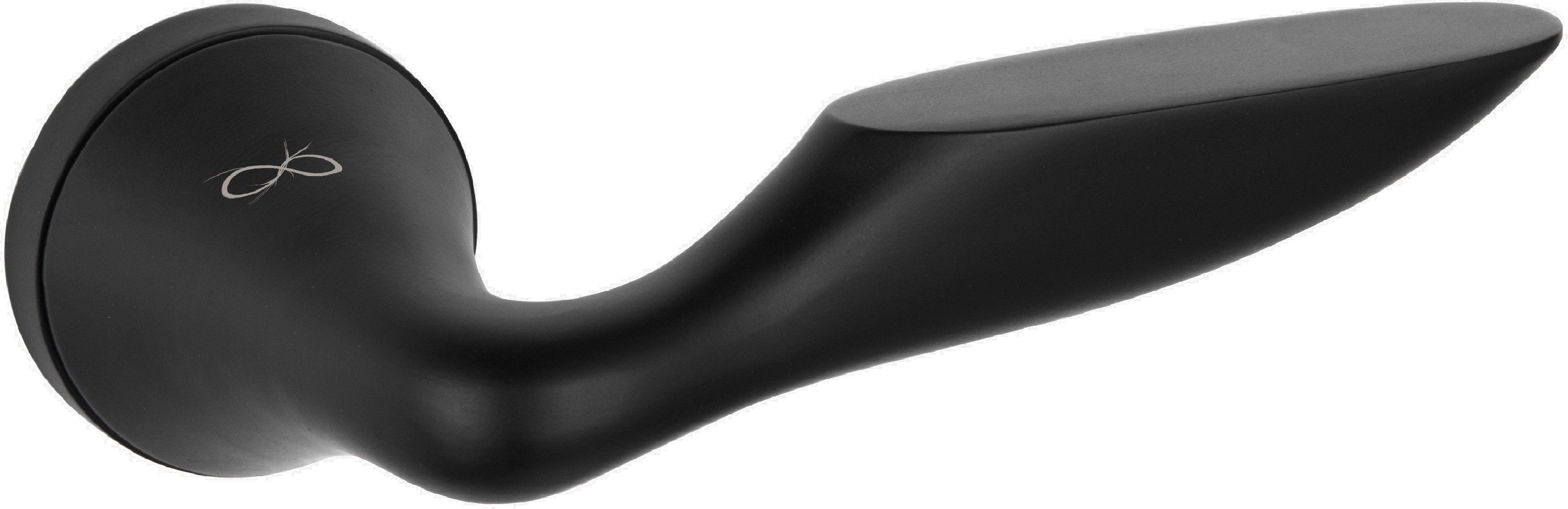 Infinity line KLAMKA DOLCE NA ROZECIE OKRĄGŁEJ KOLOR CZARNY KDLC B00 / SB
