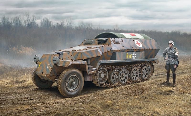 Italeri Sd.Kfz. 251/8 Ambulans 7077