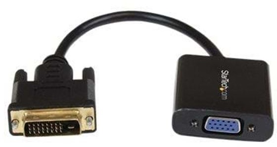 StarTech Kabel Kabel DVI D-Sub 0.25m Czarny DVI2VGAE WYPRZEDAŻ !