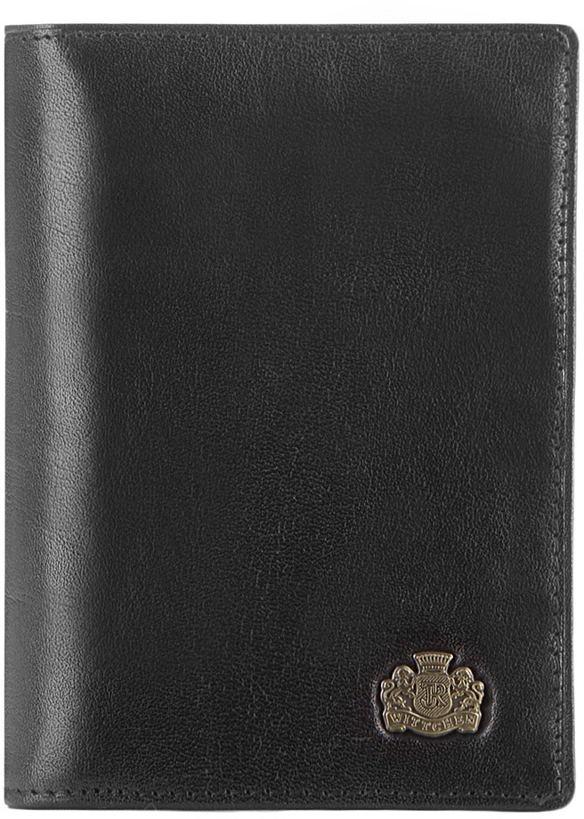 Wittchen Etui na dokumenty skórzane z herbem 10-2-174-1