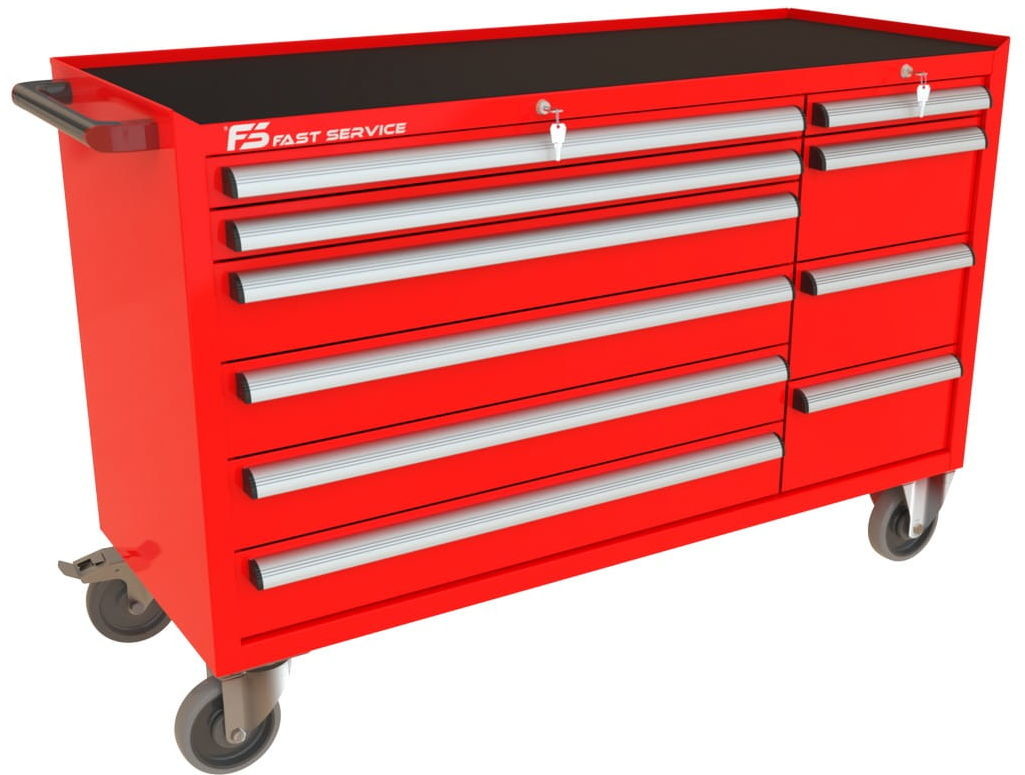 Fastservice Wózek warsztatowy MEGA z 10 szufladami PM-214-18 PM-214-18
