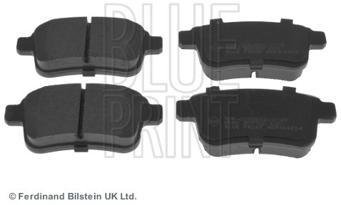 BLUE PRINT Zestaw klocków hamulcowych, hamulce tarczowe ADR164204