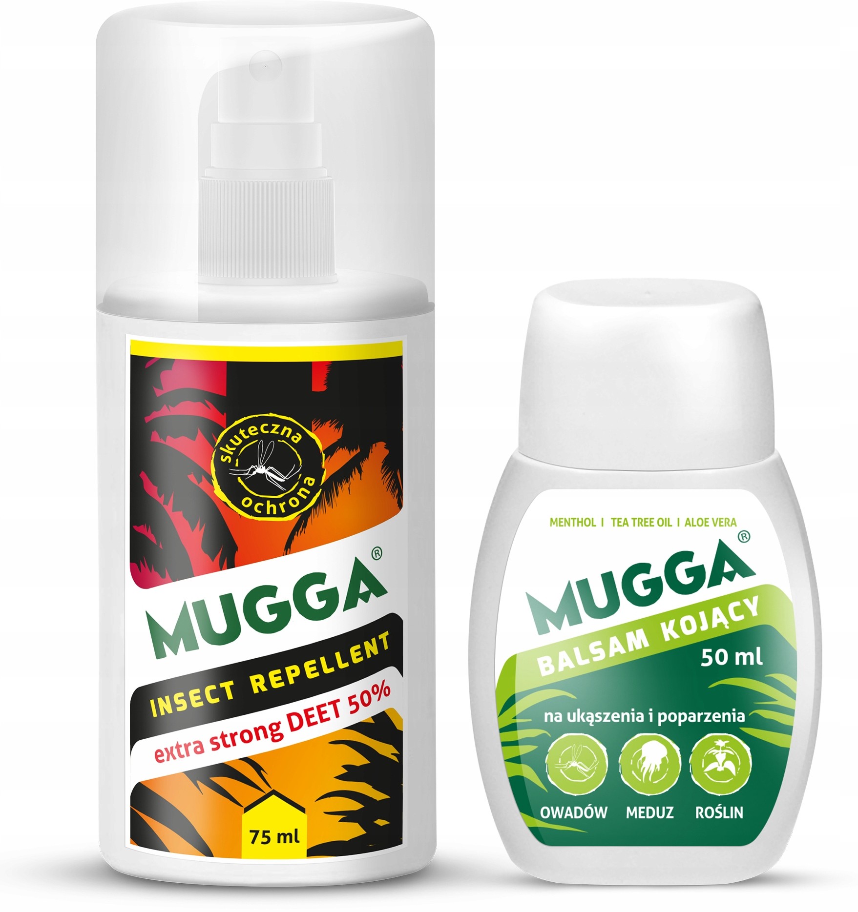 Mugga Środek Na Komary Strong Spray + Balsam