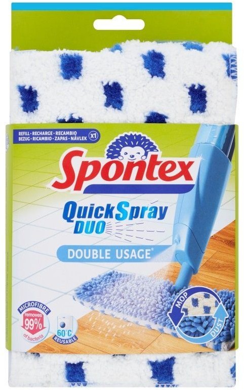 Spontex Quick Spray Duo Wkład do Mopa z mikrofibry 002021