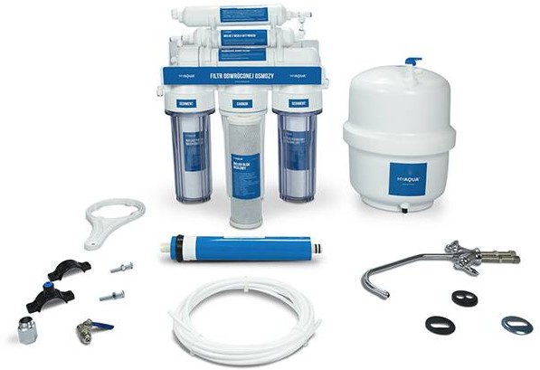 Filtr 6 stopniowy RO6 - korpusy przezroczyste MA75-5MKP