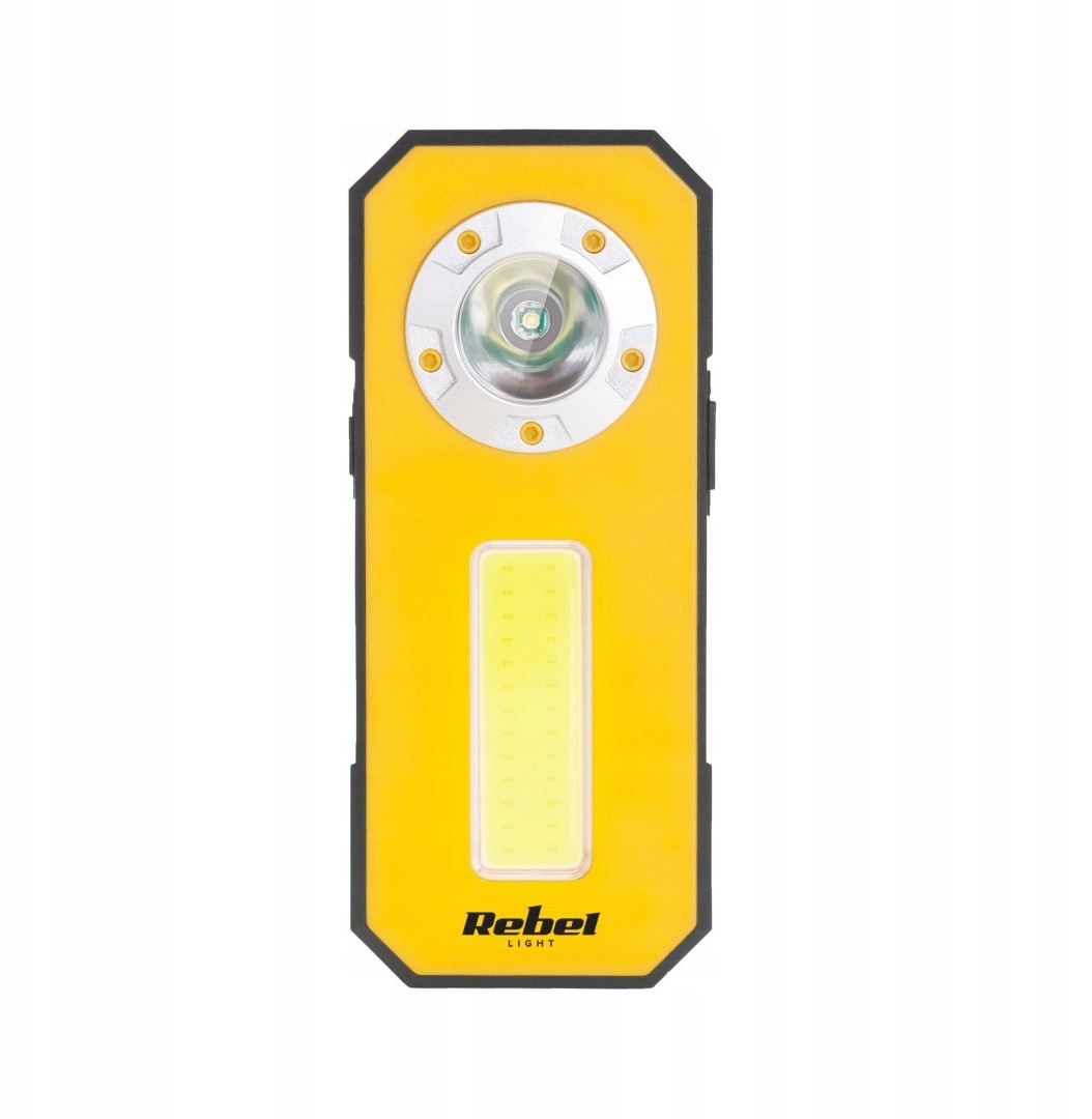 Mini akumulatorowa lampa warsztatowa (3W Cob + 3W