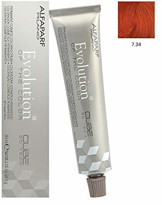 Alfaparf Milano Evolution of the color 7.34-Medium Golden Copper Blonde by Milano