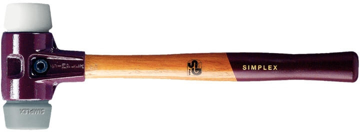 SIMPLEX Halder Młotek Halder EH3037 30 mm (średnio twardy elastomer + superplastik) 3037.030