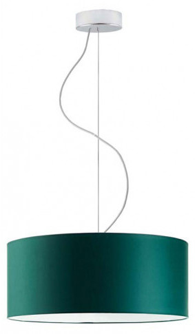 Okrągły żyrandol z abażurem 40 cm - T5-K46