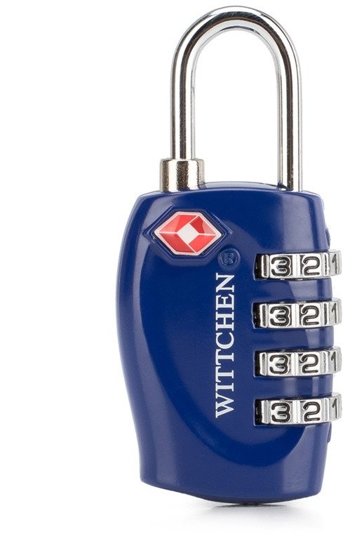 Wittchen Kłódka szyfrowa TSA WITTCHEN 56-30-023 granatowa 56-30-023-92