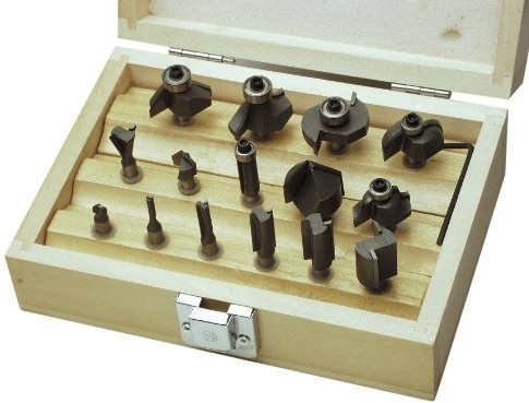 MANNESMANN 15-częściowy zestaw frez z 6 MM trzpień, m54515