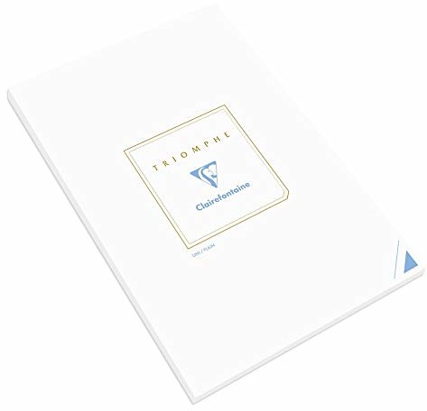 Clairefontaine 6170C blok z listem, triomphe, 50 arkuszy, biały, 21 x 29,7 cm, 90 g 6170C
