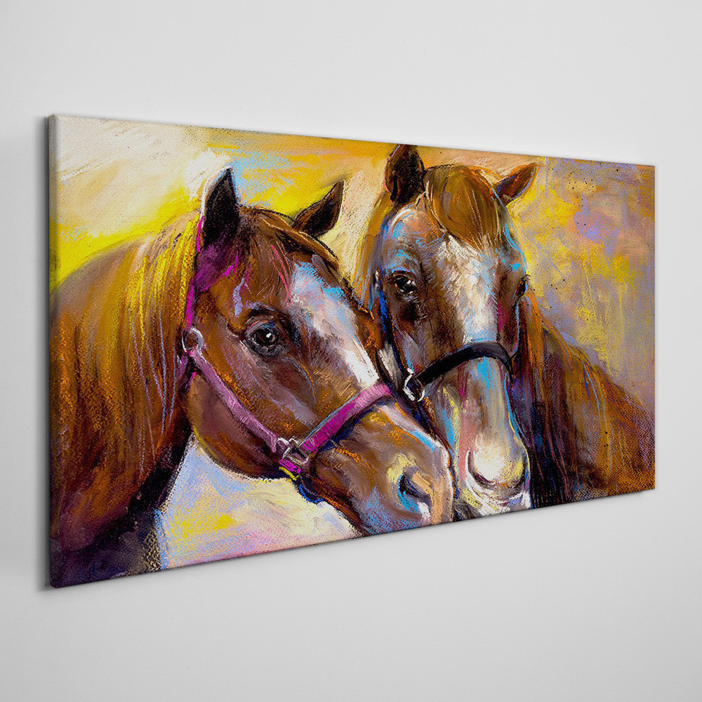 PL Coloray Obraz Canvas zwierzę konie 120x60cm