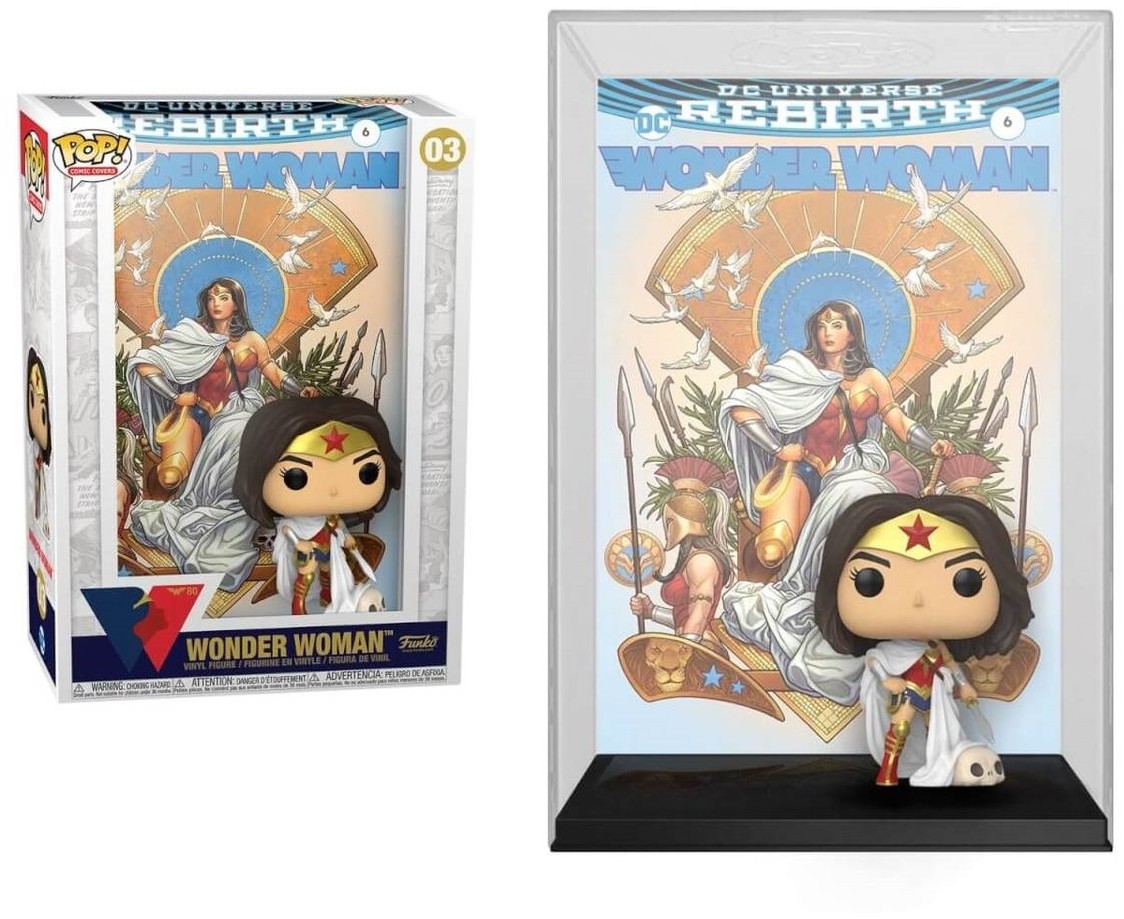 Funko Pop Figurka Pop 03 Wonder Woman 80th-WW Throne 133287