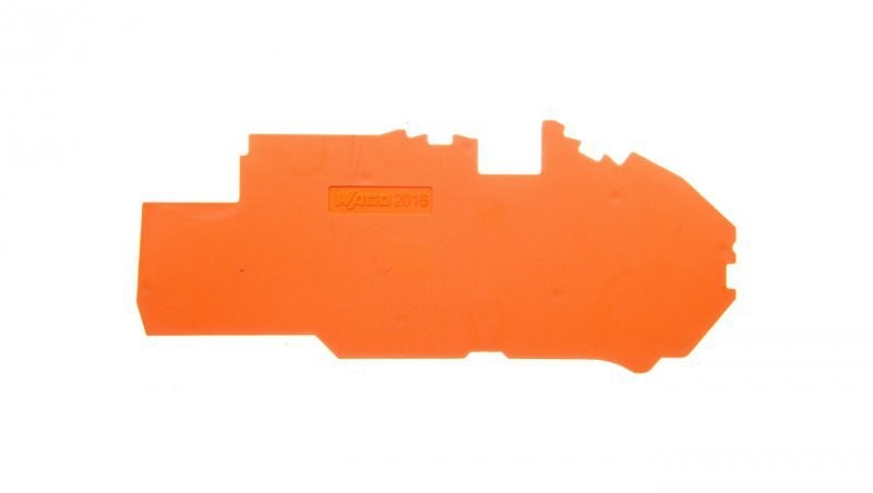 Wago Ścianka końcowa pomarańczowa TOPJOBS 2016-7792 25szt. 2016-7792