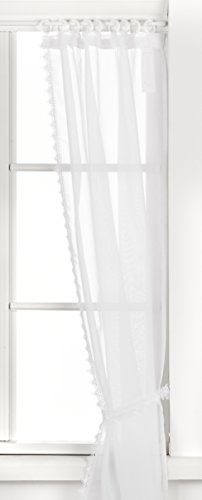 Home Fashion Home fashion 046/394  0105 batyst komplet rzymska 125 x 0075 cm, tworzywo sztuczne, kolor biały, 125 x 75 cm 046/394-0105 125X0075CM