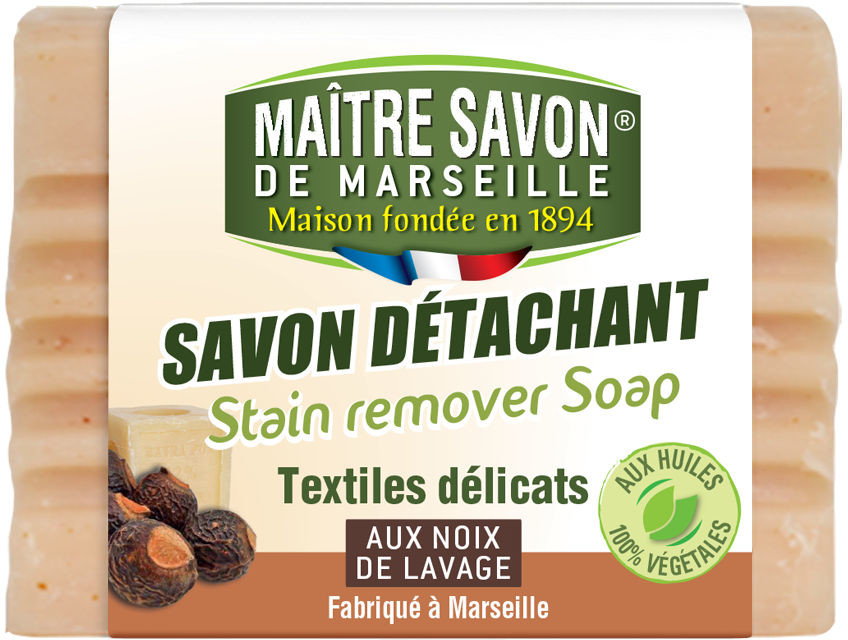 Maitre Savon Mydełko odplamiające z orzechami 250g