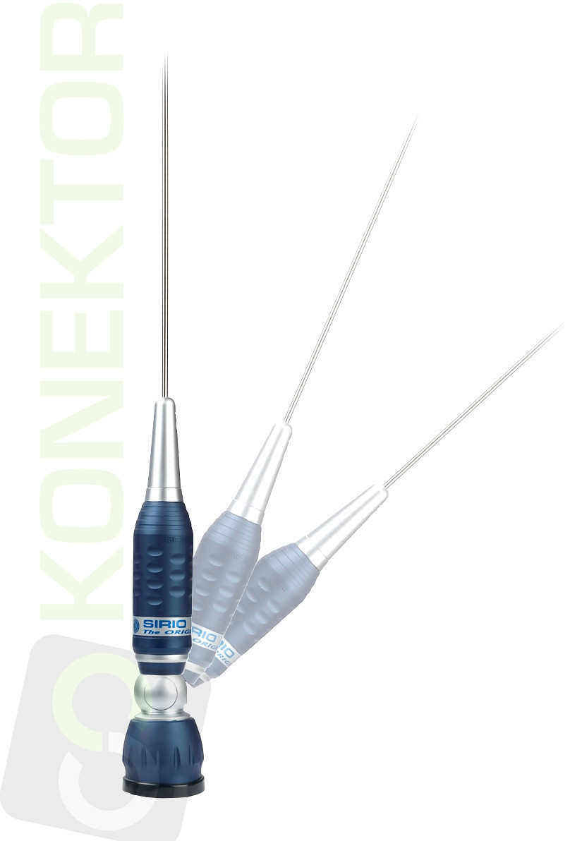 Sirio TURBO 1000 PL Antena CB montażowa 115cm (szybkie pochylanie)