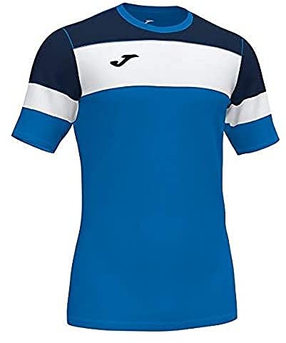 Joma T-shirt męski Crew Iv Equip M/C niebieski niebieski (Royal-marino) XS 101538.703