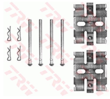 TRW Zestaw akcesoriów, klocki hamulcowe PFK118
