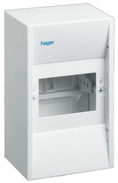 Hager Enclosure ip30 6m 1 row GD106E