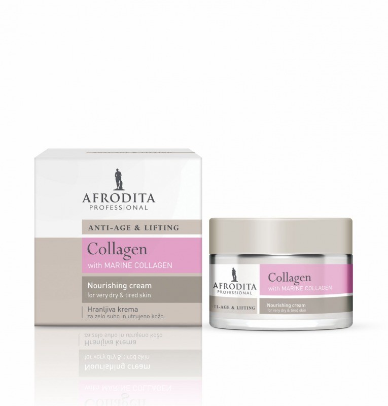 Kozmetika Afrodita Collagen Cmf Krem intensywnie odżywczy