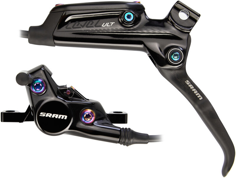 Sram Level Ultimate Hamulec tarczowy tył, black-rainbow 2021 Hamulce tarczowe 2030020845