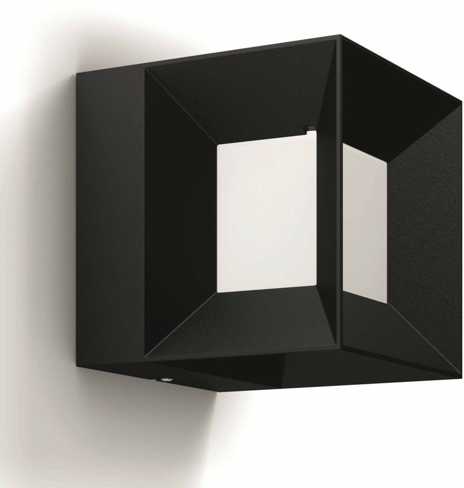 Philips myGarden Kinkiet LED Parterre, 1x8 W, czarny, 1648030P0 Signify