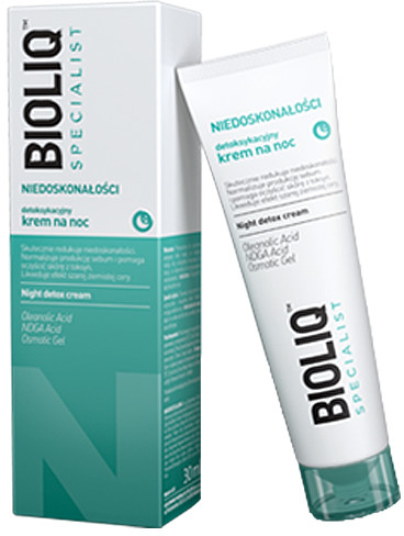 Bioliq SPECIALIST Detoksykacyjny krem na noc 30ml