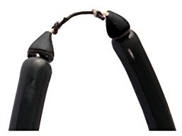 Mares dorośli wąż gumowy slings S-power Speed Circular 16 MM, czarny, 65 0792460088932