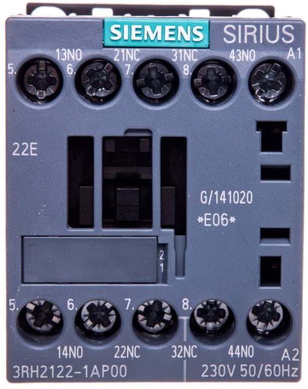 Siemens Stycznik pomocniczy 3A 2Z 2R 230V AC S00 3RH2122-1AP00 3RH2122-1AP00