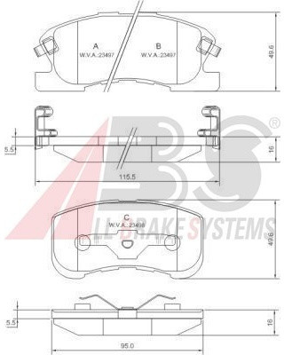 A.B.S. ALL BRAKE SYSTEMS BV.) ALL BRAKE SYSTEMS BV.) 37169 37169