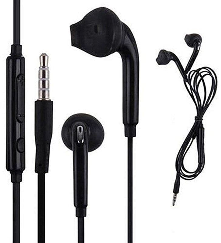 Huawei Skatolly 3.5mm czarne słuchawki przewodowe słuchawki douszne z mikrofonem do słuchawek dousznych