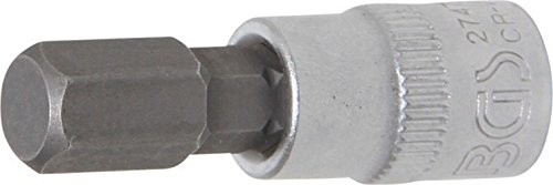 BGS wkładka bit, 6,3 MM, 1/4 cala, gwint wewnętrzny 6-kątne, 5/16 cala, 2747