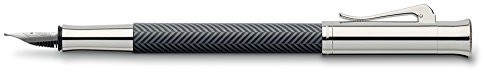 Graf von Faber-Castell 146700 fountain Pen gilosz cisele, sprężyna M, antracyt 146700