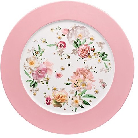 Rosenthal talerz 10450 407165 10263 Maria Pink różowa niewiele miejsca na biurku, 33 cm 10450-407165-10263